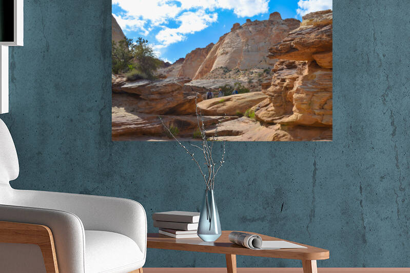 Side canyon in Grand Wash by Randall Sackerson