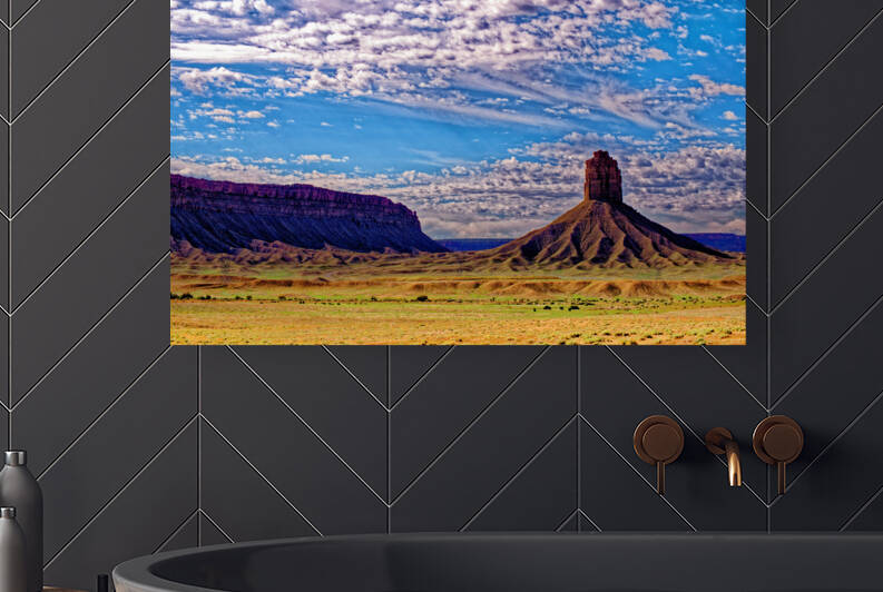 Chimney Rock Butte by Randall Sackerson